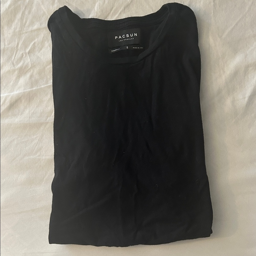 PacSun Classic Black Short Sleeve Tee